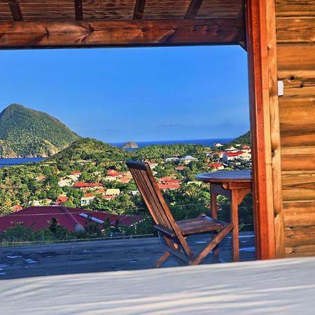 Ti Kaz Anoli Cottage En Bois Avec Vue Sur La Baie Terre-de-Bas Екстер'єр фото