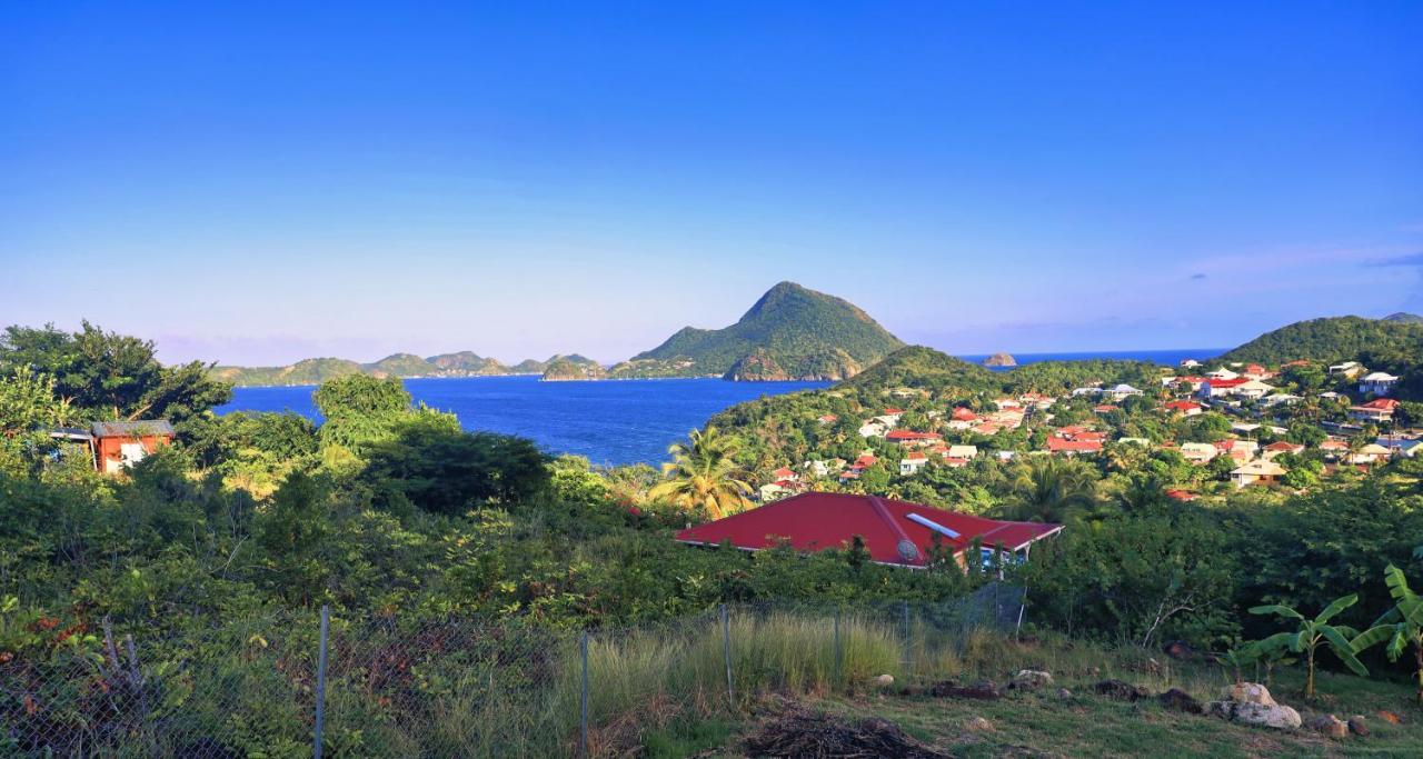 Ti Kaz Anoli Cottage En Bois Avec Vue Sur La Baie Terre-de-Bas Екстер'єр фото